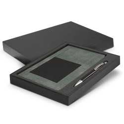 branded Princeton Notebook and Pen Gift Set, from our range of promotional Promotional Journals & Noteboooks