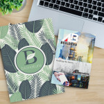Promotional Journals &amp; Noteboooks  - Camri Full Colour Notebook - Medium