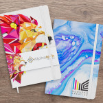 Promotional Journals &amp; Noteboooks  - Supra Full Colour Notebook