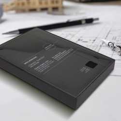 Promotional Journals & Noteboooks - Moleskine Classic Leather Hard Cover Notebook - Large