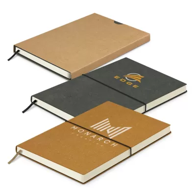 branded Phoenix Recycled Soft Cover Notebook, from our range of promotional Promotional Journals & Notebooks