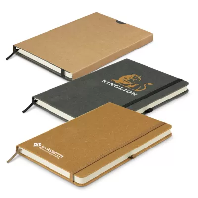 branded Phoenix Recycled Hard Cover Notebook, from our range of promotional Promotional Journals & Notebooks