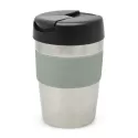 branded Java Vacuum Cup - 340ml , from our range of promotional Reusable Coffee Cups - Metal