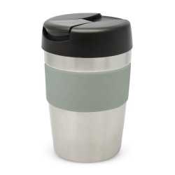 branded Java Vacuum Cup - 340ml , from our range of promotional Reusable Coffee Cups - Metal