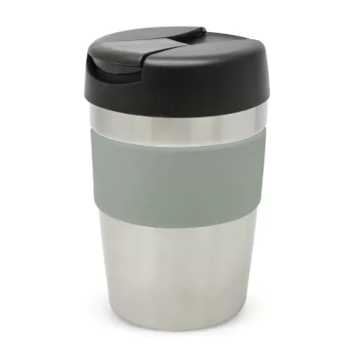 branded Java Vacuum Cup - 340ml , from our range of promotional Reusable Coffee Cups - Metal