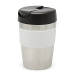 branded Java Vacuum Cup - 340ml , from our range of promotional Reusable Coffee Cups - Metal