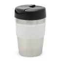 branded Java Vacuum Cup - 340ml , from our range of promotional Reusable Coffee Cups - Metal