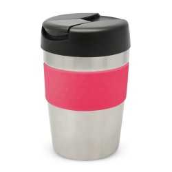 branded Java Vacuum Cup - 340ml , from our range of promotional Reusable Coffee Cups - Metal