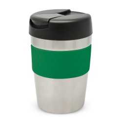 branded Java Vacuum Cup - 340ml , from our range of promotional Reusable Coffee Cups - Metal