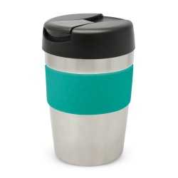 branded Java Vacuum Cup - 340ml , from our range of promotional Reusable Coffee Cups - Metal