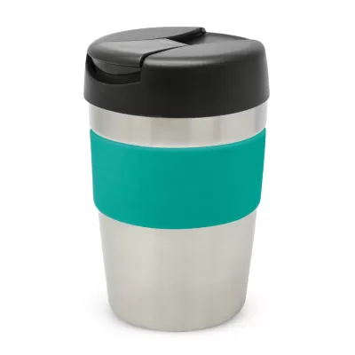 branded Java Vacuum Cup - 340ml , from our range of promotional Reusable Coffee Cups - Metal