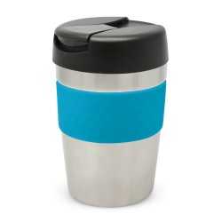 branded Java Vacuum Cup - 340ml , from our range of promotional Reusable Coffee Cups - Metal