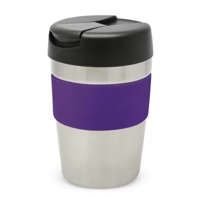 branded Java Vacuum Cup - 340ml , from our range of promotional Reusable Coffee Cups - Metal