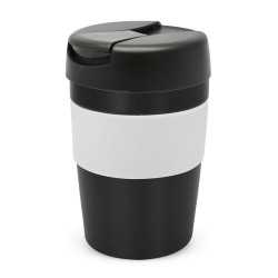 branded Java Vacuum Cup - 340ml , from our range of promotional Reusable Coffee Cups - Metal