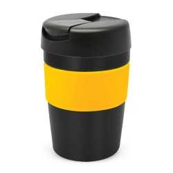 branded Java Vacuum Cup - 340ml , from our range of promotional Reusable Coffee Cups - Metal
