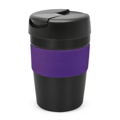 branded Java Vacuum Cup - 340ml , from our range of promotional Reusable Coffee Cups - Metal