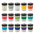 branded Java Vacuum Cup - 230ml, from our range of promotional Reusable Coffee Cups - Metal
