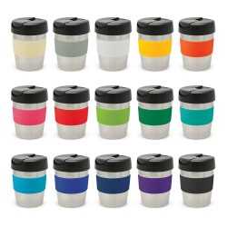 branded Java Vacuum Cup - 230ml, from our range of promotional Reusable Coffee Cups - Metal