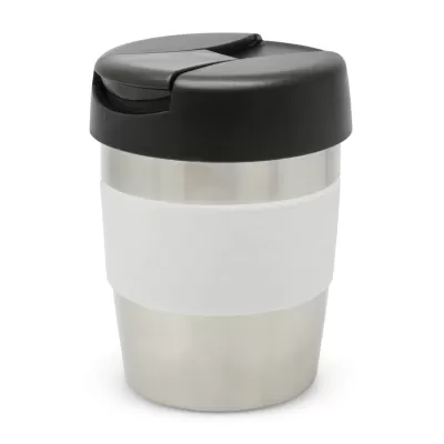 branded Java Vacuum Cup - 230ml, from our range of promotional Reusable Coffee Cups - Metal