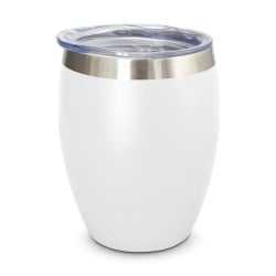 branded Verona Vacuum Cup, from our range of promotional Reusable Coffee Cups - Metal