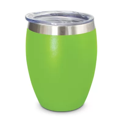 branded Verona Vacuum Cup, from our range of promotional Reusable Coffee Cups - Metal