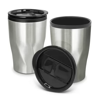 branded Tornado Coffee Cup, from our range of promotional Reusable Coffee Cups - Metal