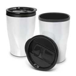 branded Tornado Coffee Cup, from our range of promotional Reusable Coffee Cups - Metal