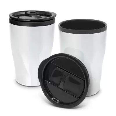 branded Tornado Coffee Cup, from our range of promotional Reusable Coffee Cups - Metal