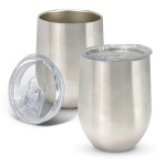 branded Cordia Vacuum Cup - Powder Coated, from our range of promotional Reusable Coffee Cups - Metal