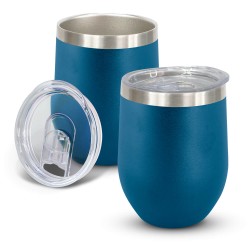 branded Cordia Vacuum Cup - Powder Coated, from our range of promotional Reusable Coffee Cups - Metal