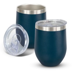branded Cordia Vacuum Cup - Powder Coated, from our range of promotional Reusable Coffee Cups - Metal