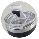 branded Swiss Peak Vacuum Cup, from our range of promotional Reusable Coffee Cups - Metal