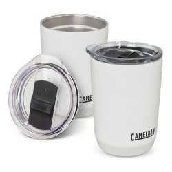 branded CamelBak Horizon Vacuum Tumbler - 350ml, from our range of promotional Reusable Coffee Cups - Metal