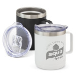 branded Zeus Vacuum Cup, from our range of promotional Reusable Coffee Cups - Metal