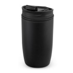 branded Vento Double Wall Cup, from our range of promotional Reusable Coffee Cups - Metal