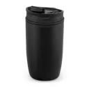 branded Vento Double Wall Cup, from our range of promotional Reusable Coffee Cups - Metal