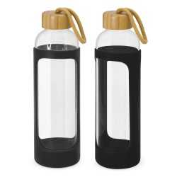 Drink Bottles - Glass - Eden Glass Bottle - Silicone Sleeve