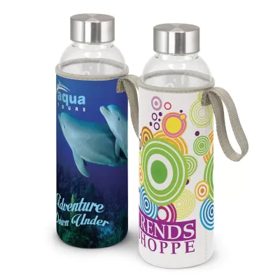 branded Venus Glass Bottle - Full Colour, from our range of promotional Drink Bottles - Glass