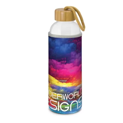 branded Eden Glass Bottle - Full Colour, from our range of promotional Drink Bottles - Glass