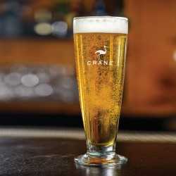 branded Luna Beer Glass, from our range of promotional Printed Glasses & Tumblers