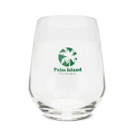 Printed Glasses &amp; Tumblers  - Vino Stemless Glass