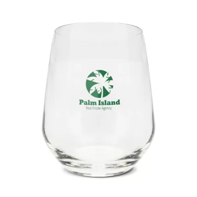branded Vino Stemless Glass, from our range of promotional Printed Glasses & Tumblers