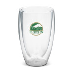 Printed Glasses &amp; Tumblers  - Tivoli Double Wall Glass - 410ml