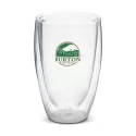 branded Tivoli Double Wall Glass - 410ml, from our range of promotional Printed Glasses &amp; Tumblers