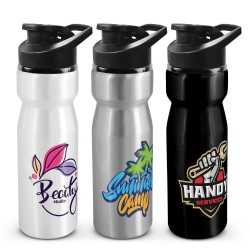 branded Viper Bottle - Snap Cap, from our range of promotional Drink Bottles - Metal