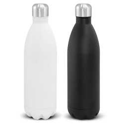 branded Mirage Vacuum Bottle - One Litre, from our range of promotional Drink Bottles - Metal
