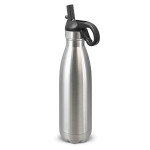 branded Mirage Steel Bottle - Flip Lid, from our range of promotional Drink Bottles - Metal