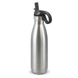 branded Mirage Steel Bottle - Flip Lid, from our range of promotional Drink Bottles - Metal