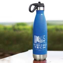 branded Mirage Steel Bottle - Flip Lid, from our range of promotional Drink Bottles - Metal