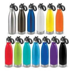 branded Mirage Vacuum Bottle - Flip Lid, from our range of promotional Drink Bottles - Metal